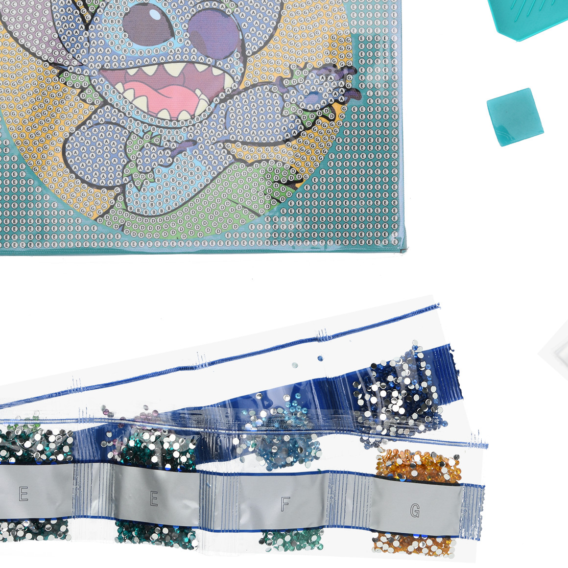 Disney Stitch Diamond Painting auf Leinwand
