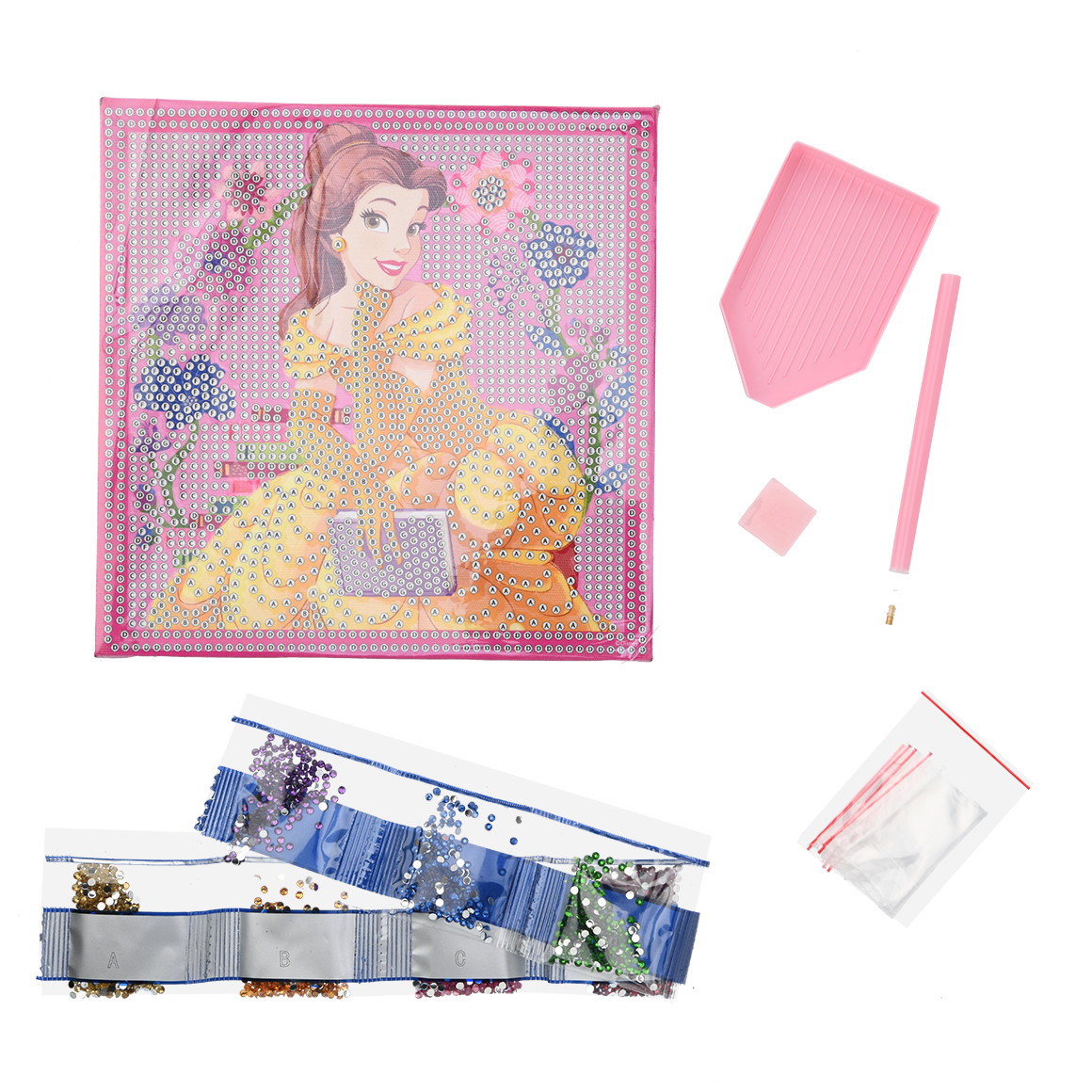 Disney Princess Diamond Painting auf Leinwand