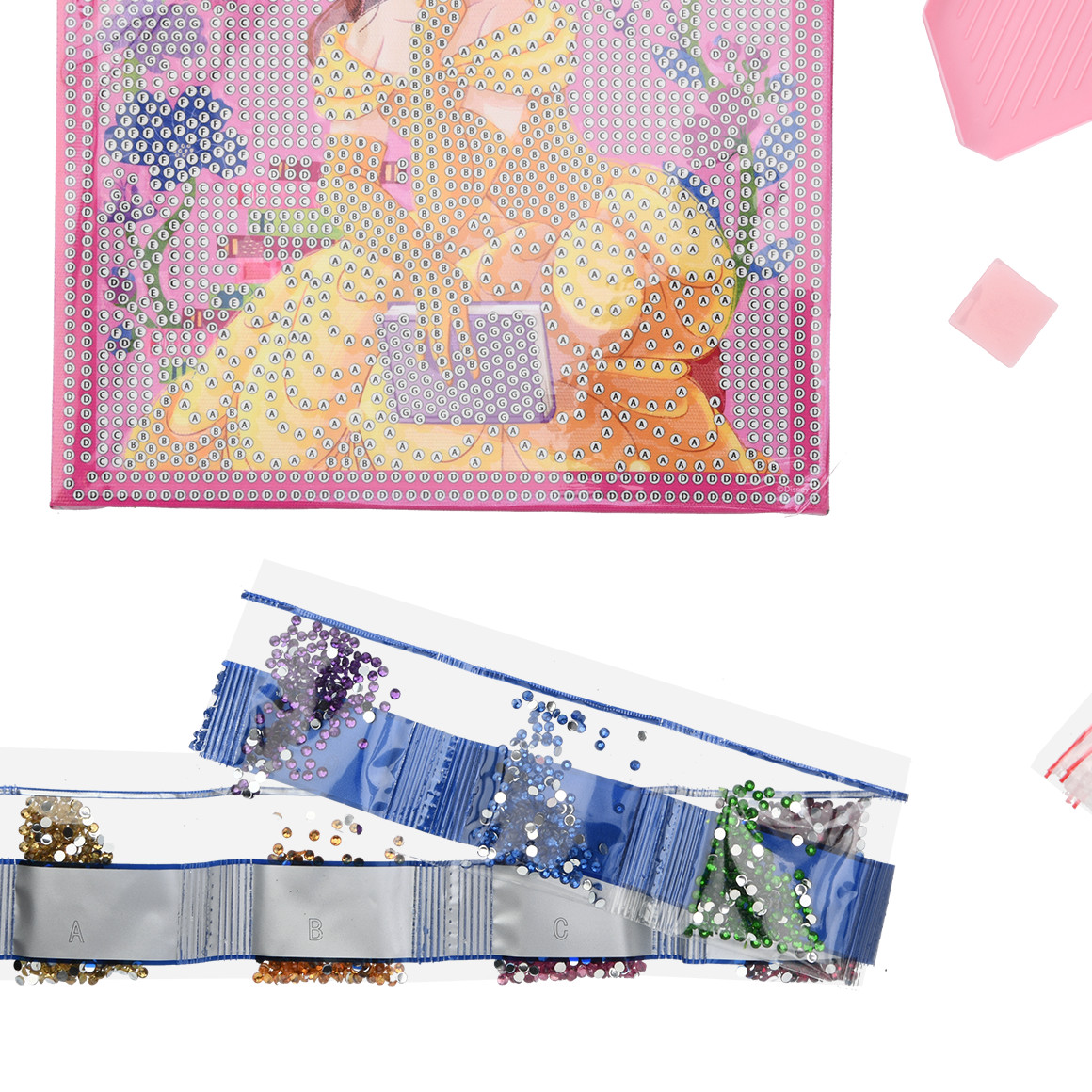 Disney Princess Diamond Painting auf Leinwand