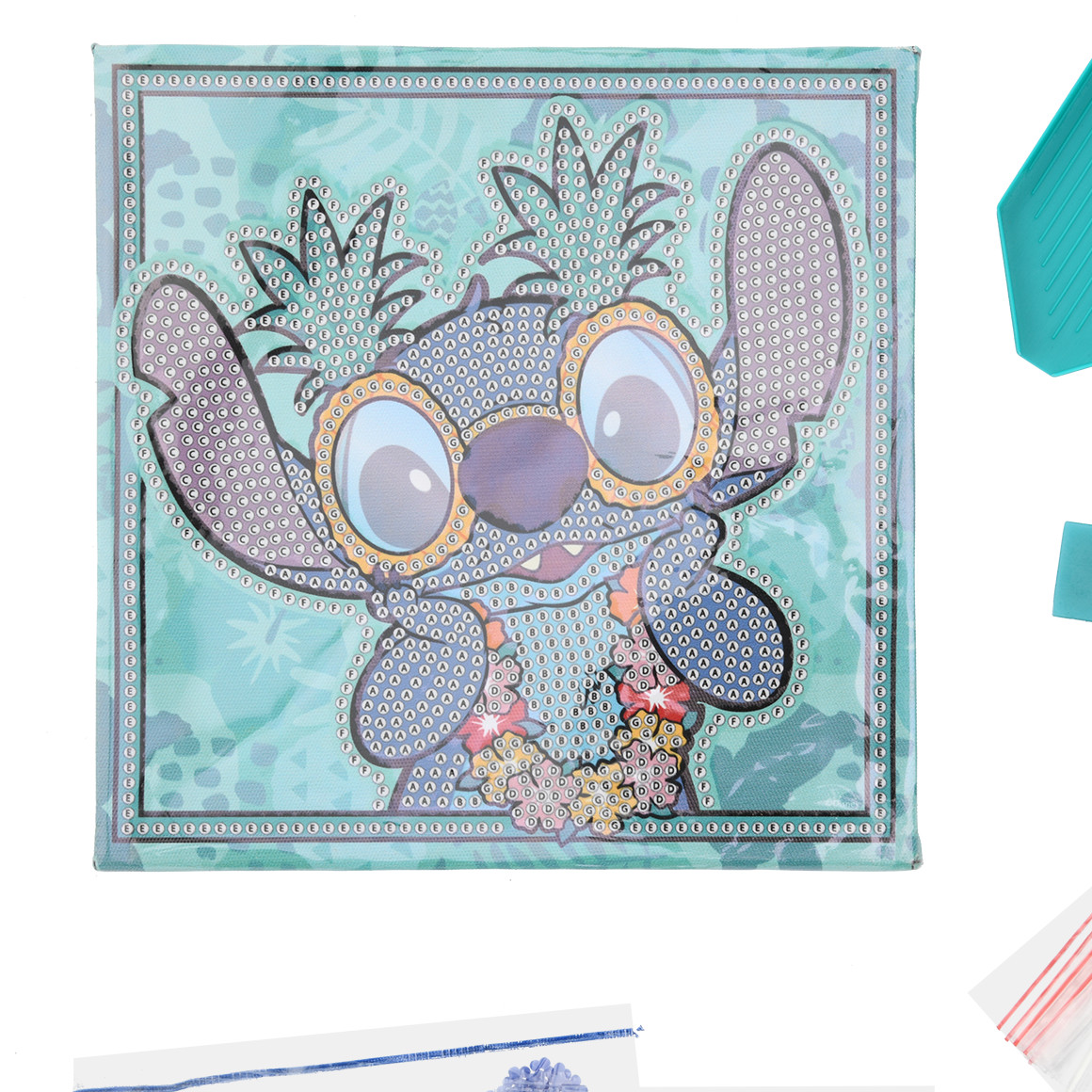 Disney Stitch Diamond Painting auf Leinwand