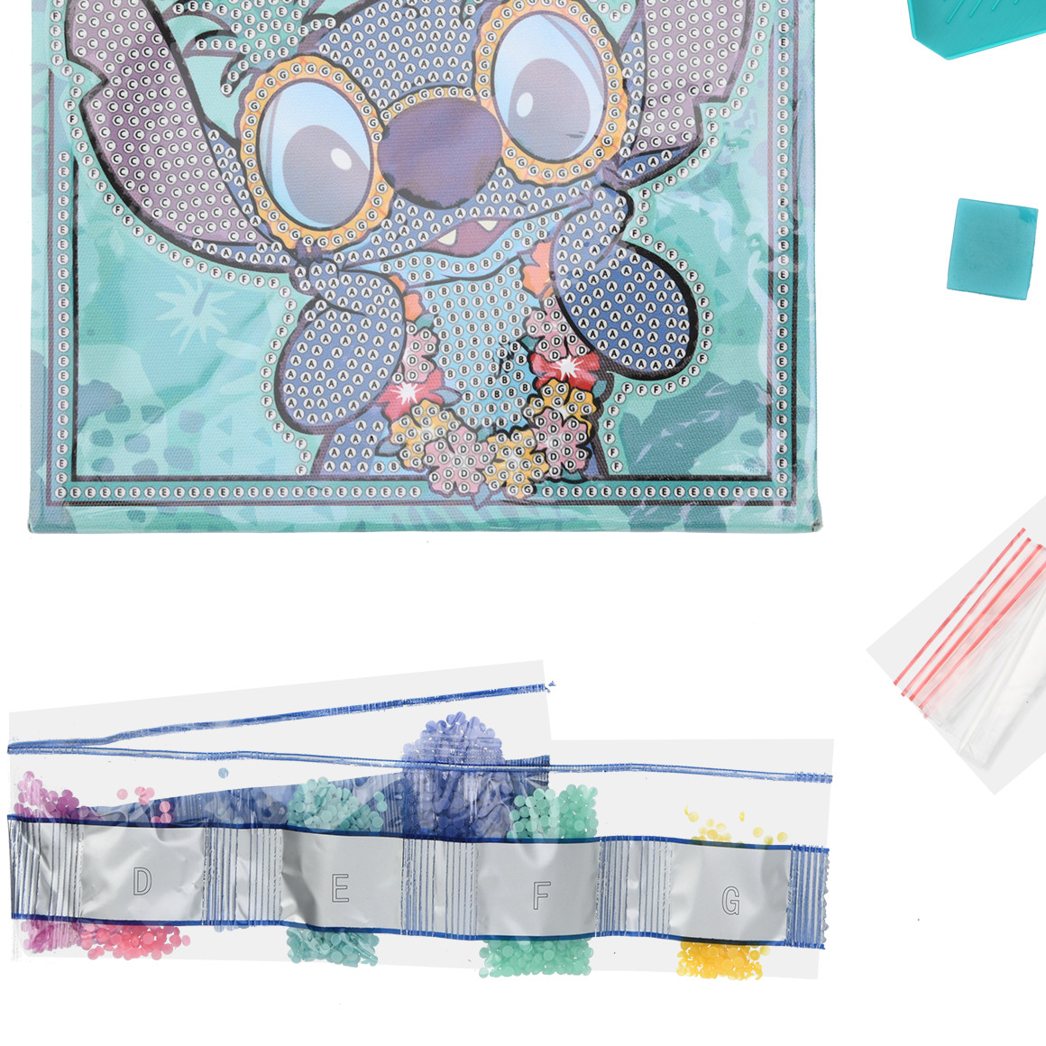 Disney Stitch Diamond Painting auf Leinwand