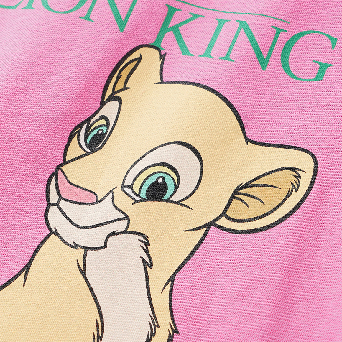 The Lion King T-shirt met groot motief