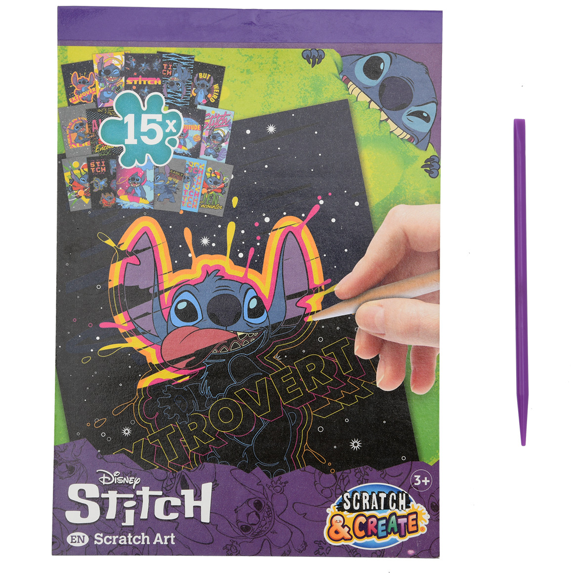 Disney Stitch Kratzblock