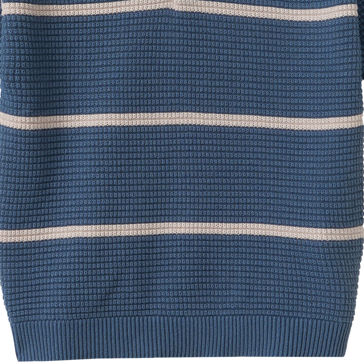 Poloshirt voor jongens met gebreide structuur