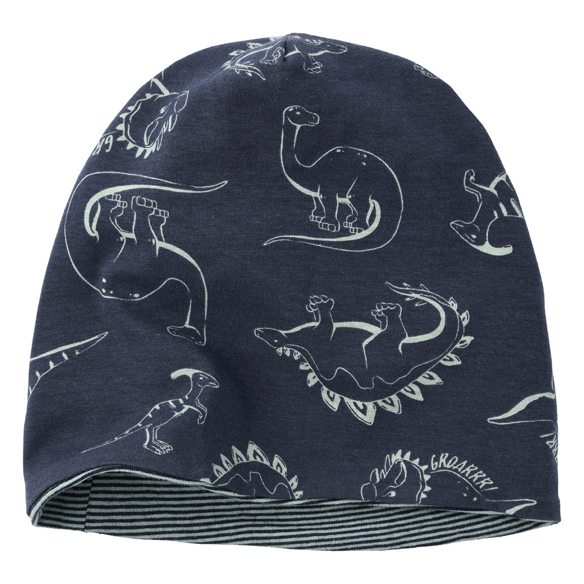Jungen Mütze mit Dino-Allover