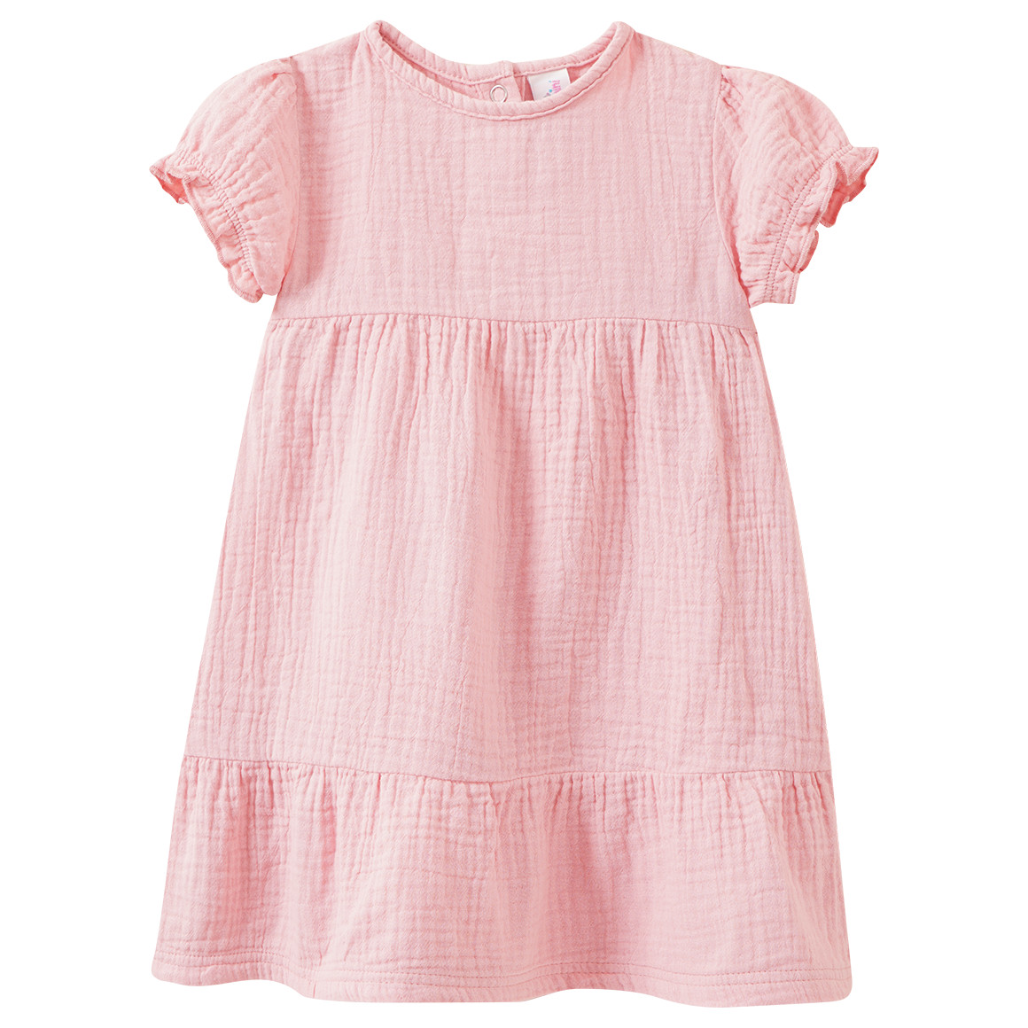 Baby Musselin-Kleid mit Volant