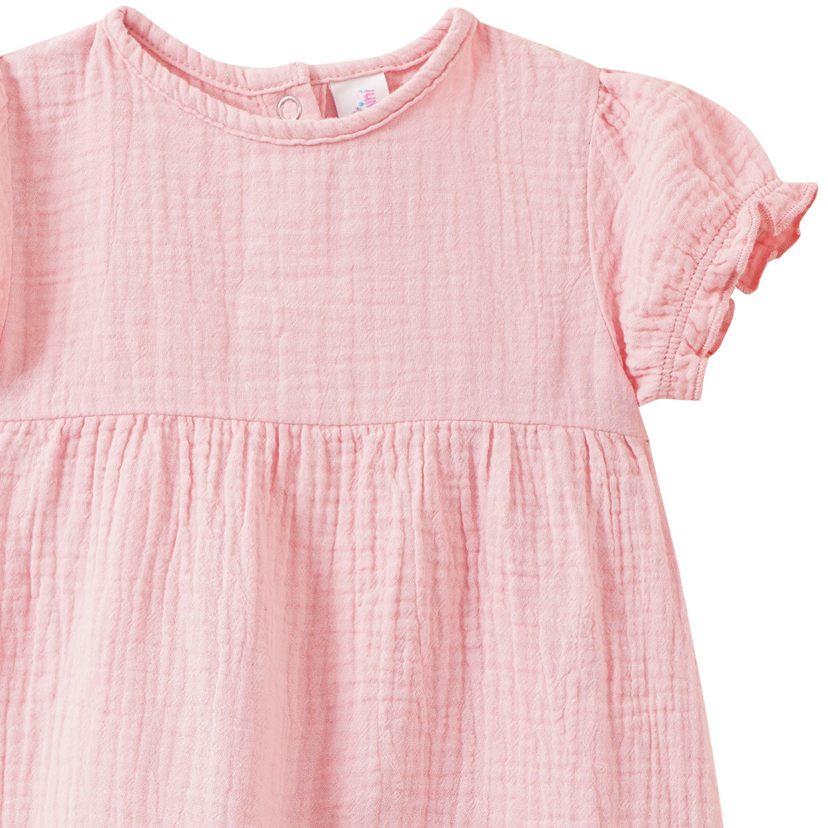 Baby Musselin-Kleid mit Volant