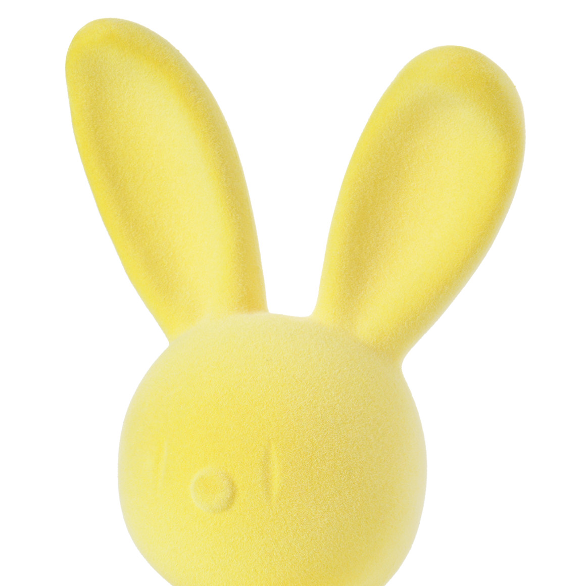 Decoratief konijn in fluweellook