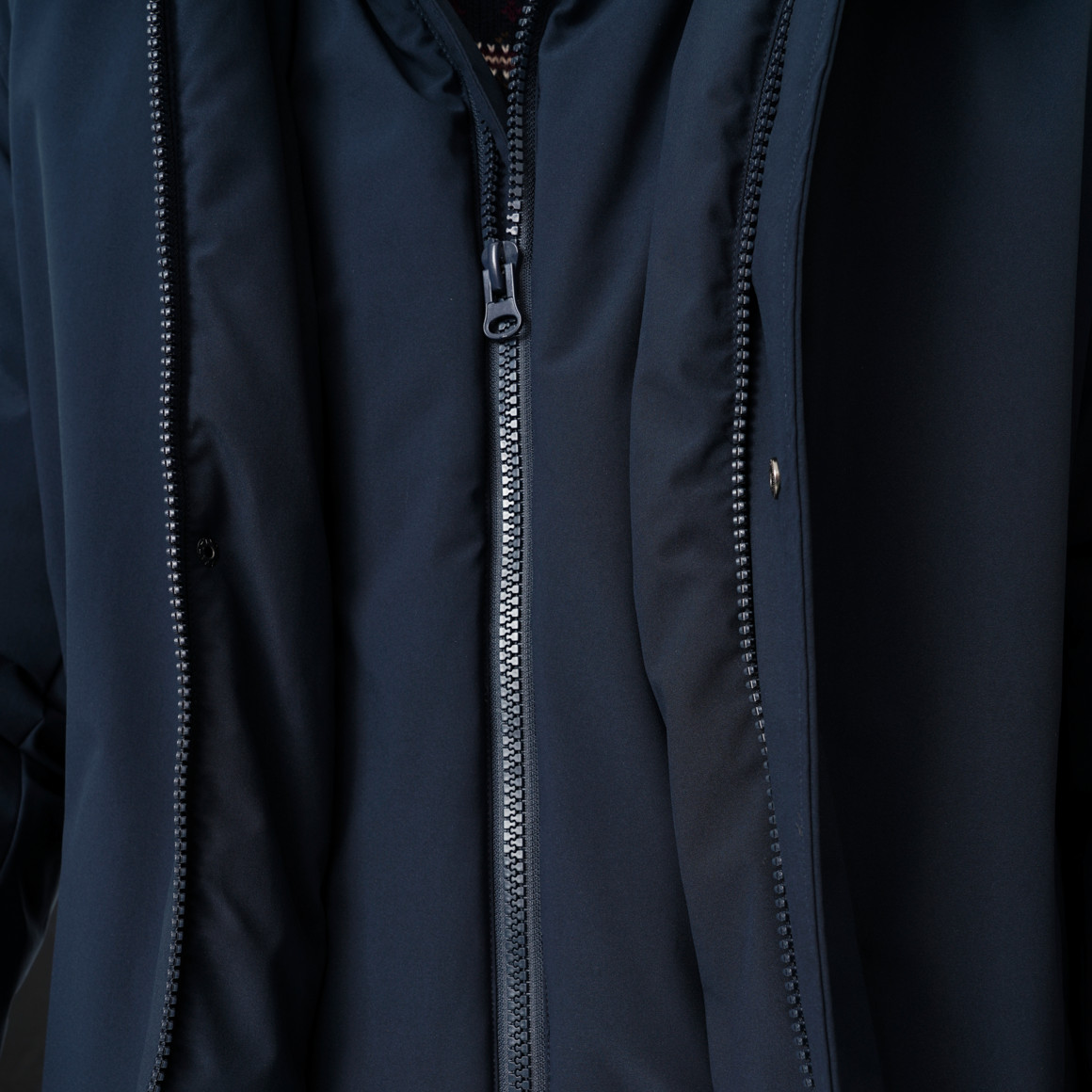 Herren Parka mit Kapuze