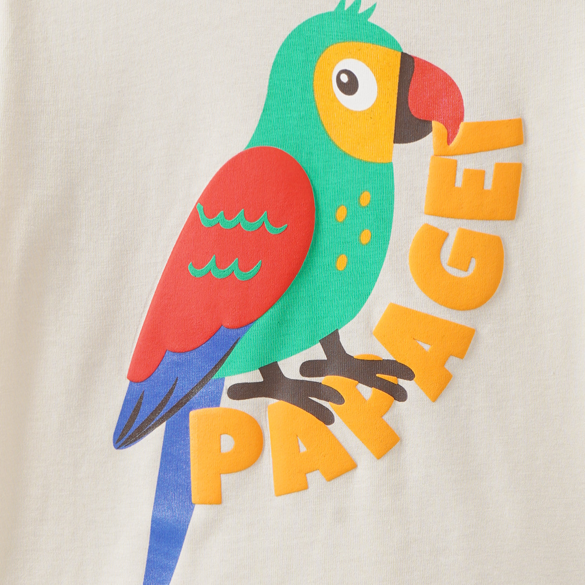 Baby T-Shirt mit Papagei-Motiv