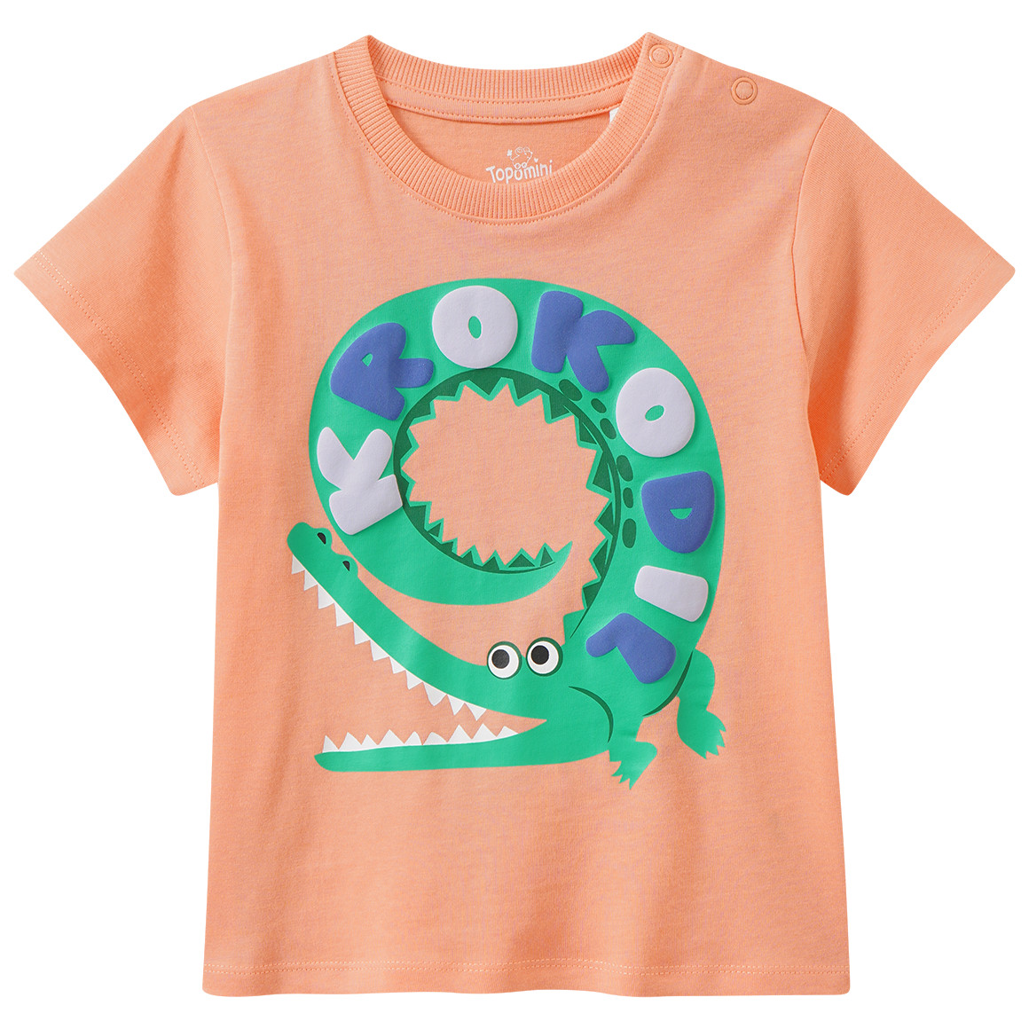 Baby T-Shirt mit Krokodil-Motiv