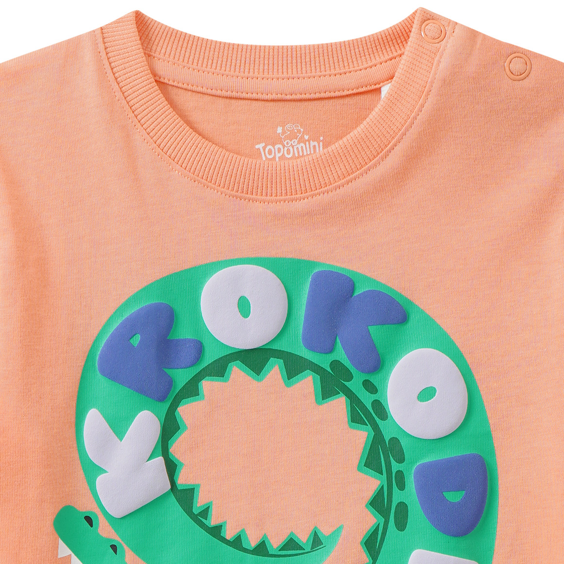 Baby T-Shirt mit Krokodil-Motiv
