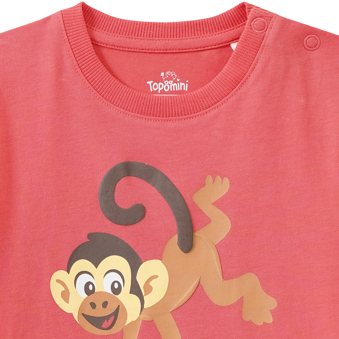 Baby T-Shirt mit Affen-Motiv