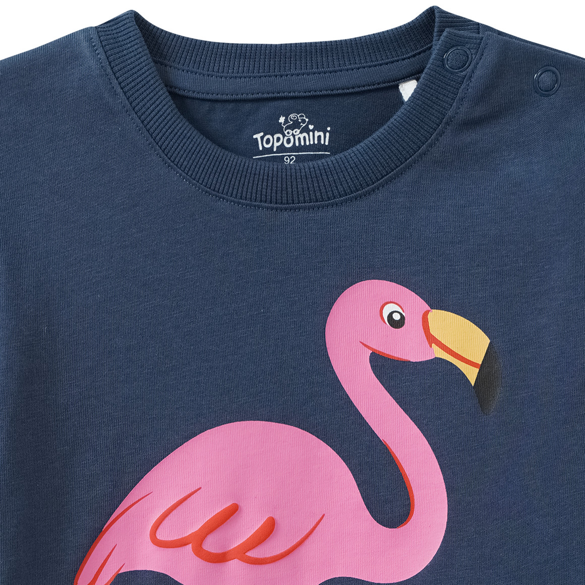 Baby T-Shirt mit Flamingo-Motiv