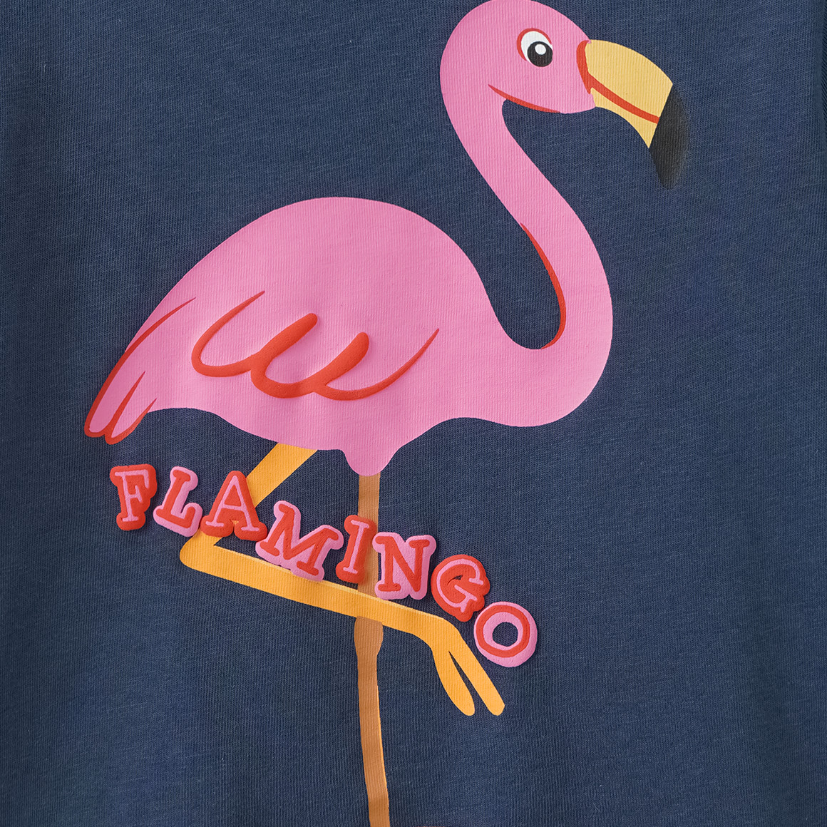 Baby T-Shirt mit Flamingo-Motiv
