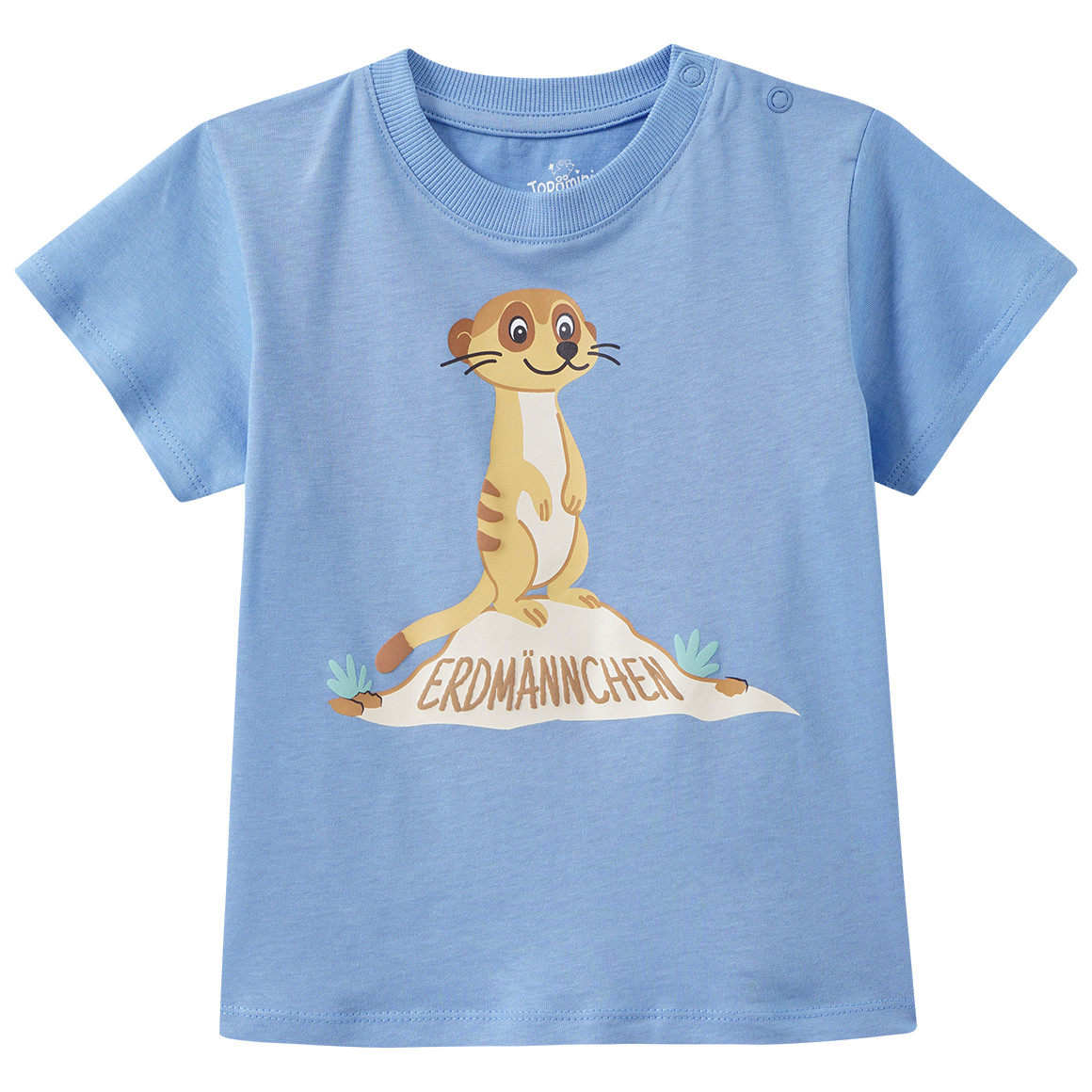 Baby T-Shirt mit Erdmännchen-Motiv