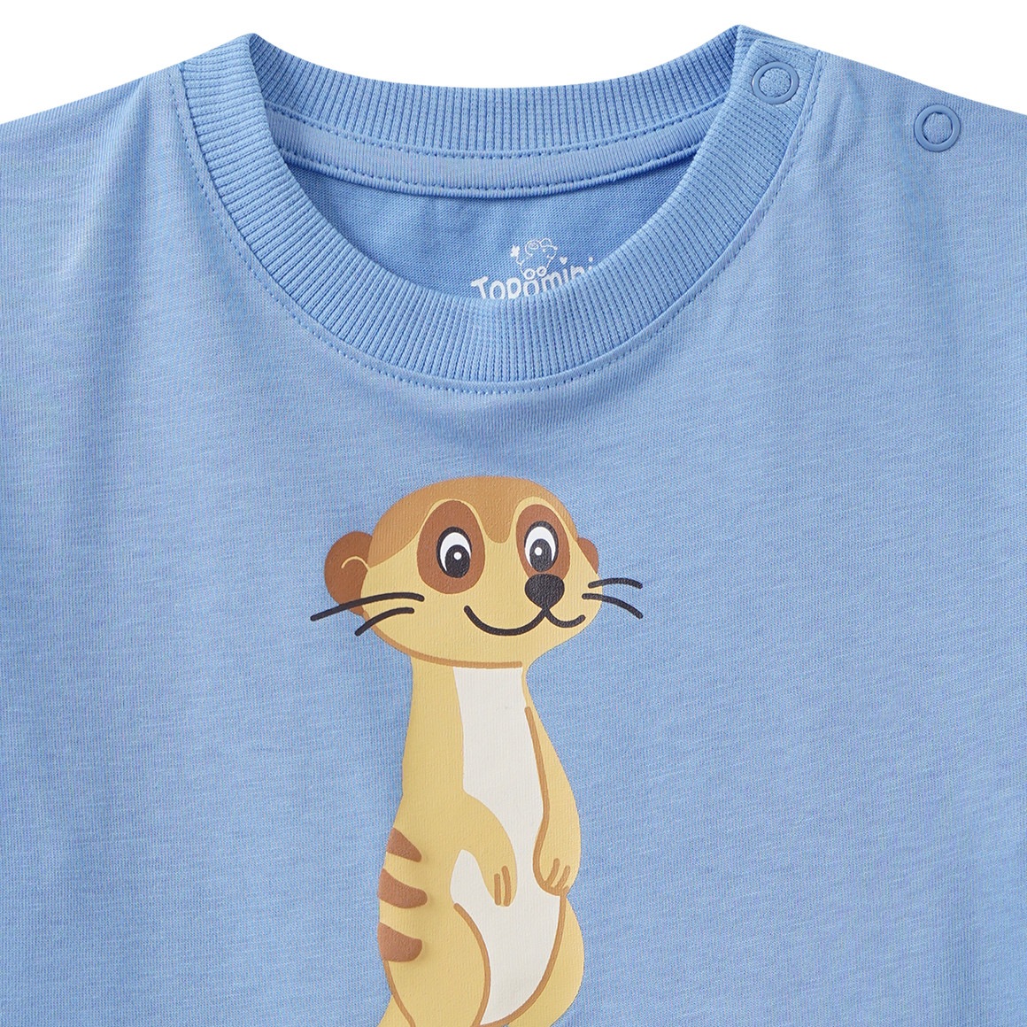 Baby T-Shirt mit Erdmännchen-Motiv