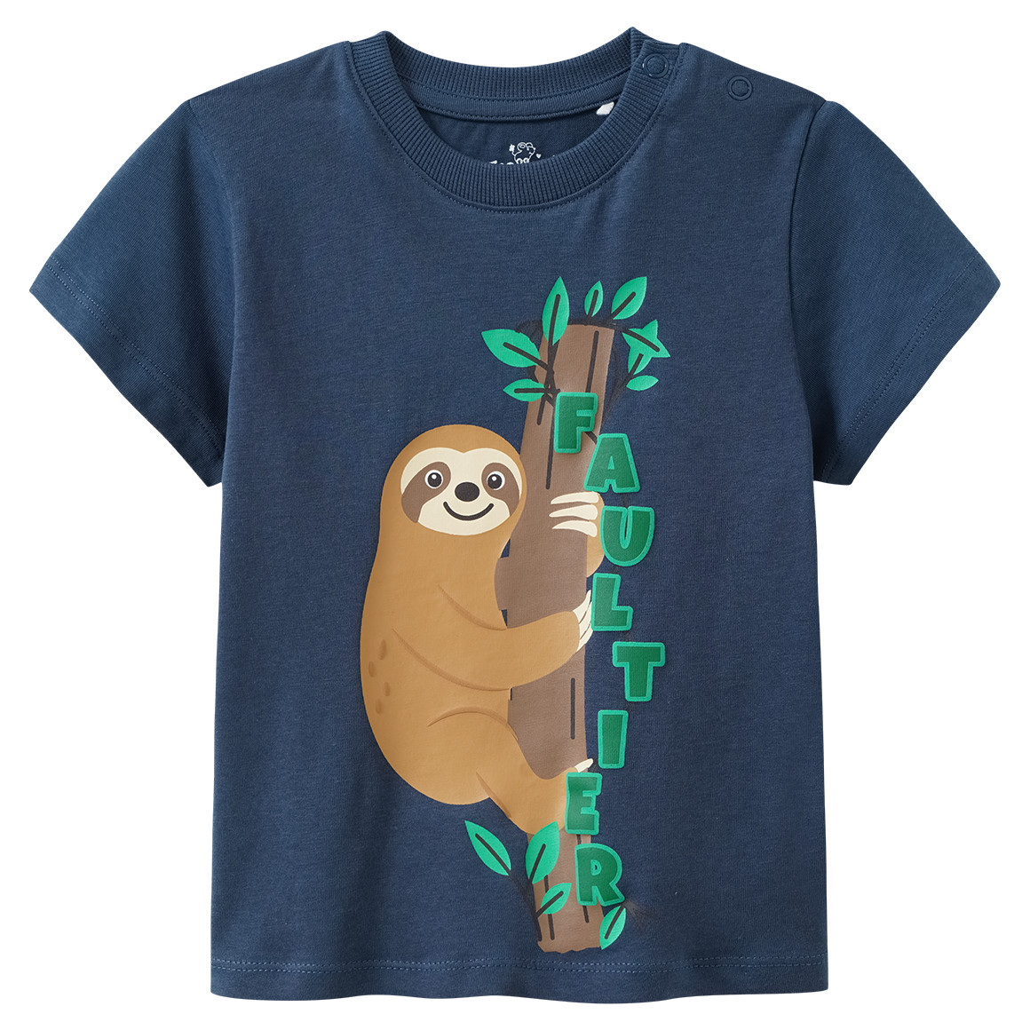 Baby T-Shirt mit Faultier-Motiv