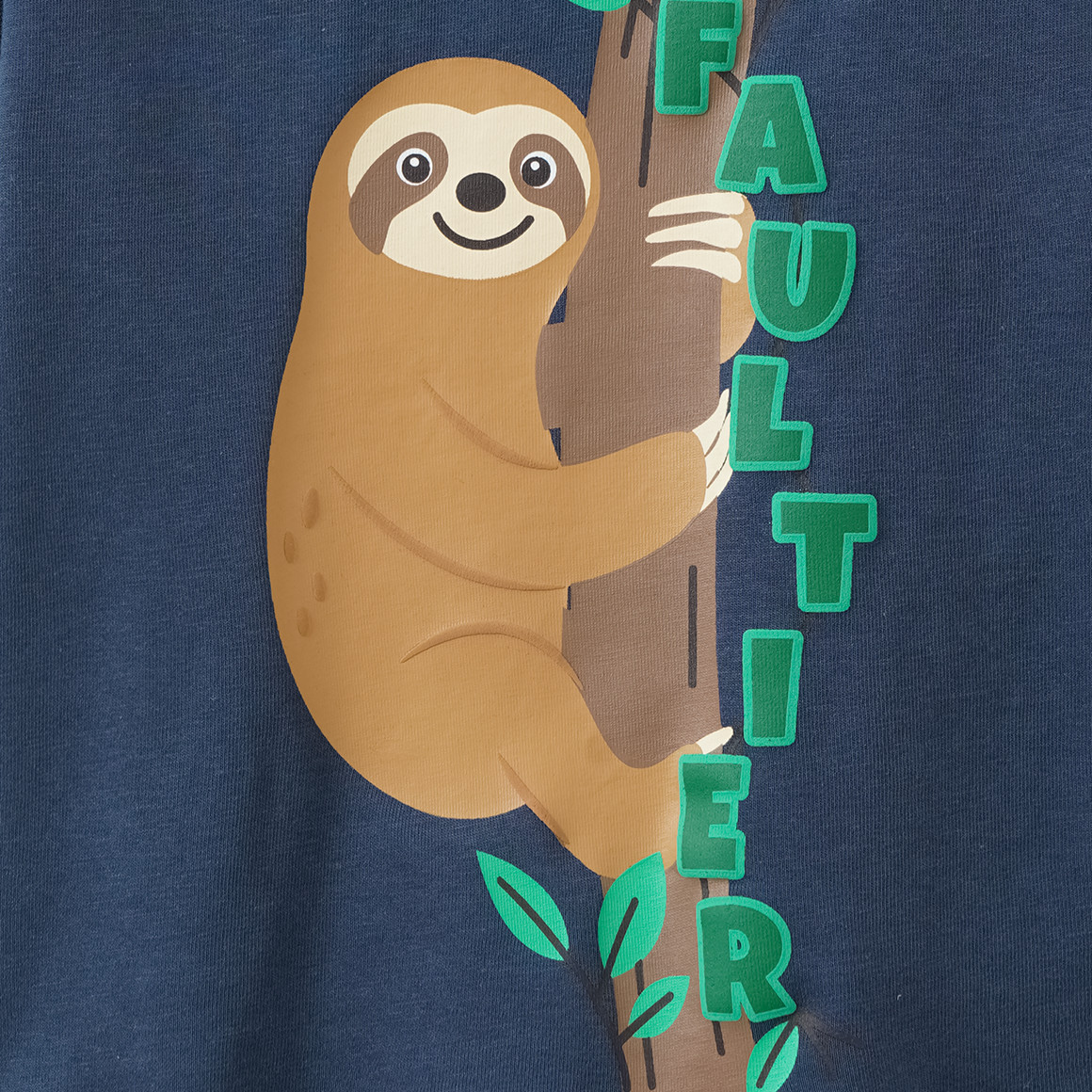 Baby T-Shirt mit Faultier-Motiv