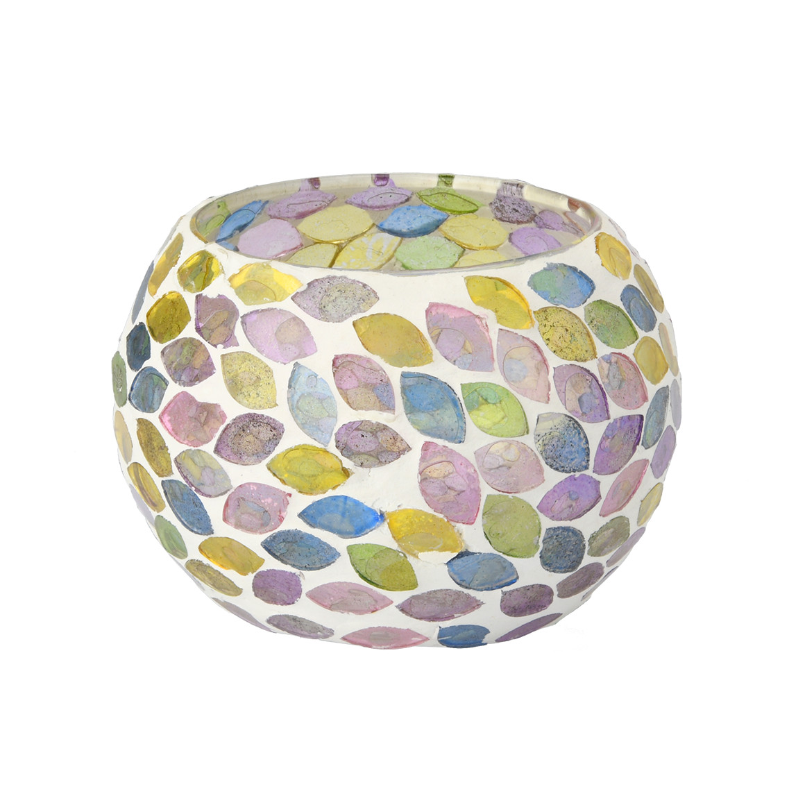 Windlicht in mozaïeklook