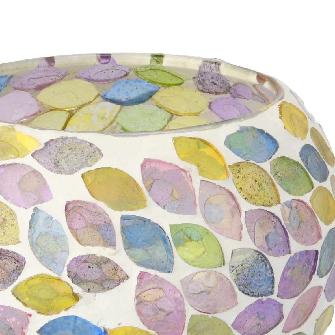 Windlicht in mozaïeklook