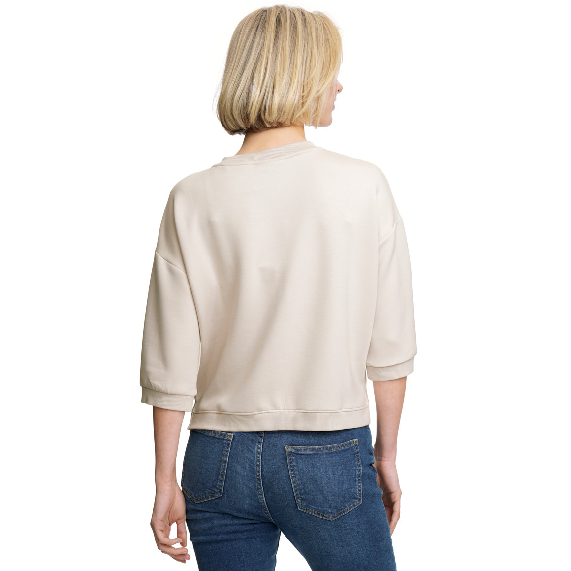 Damen Sweatshirt mit 3/4-Arm