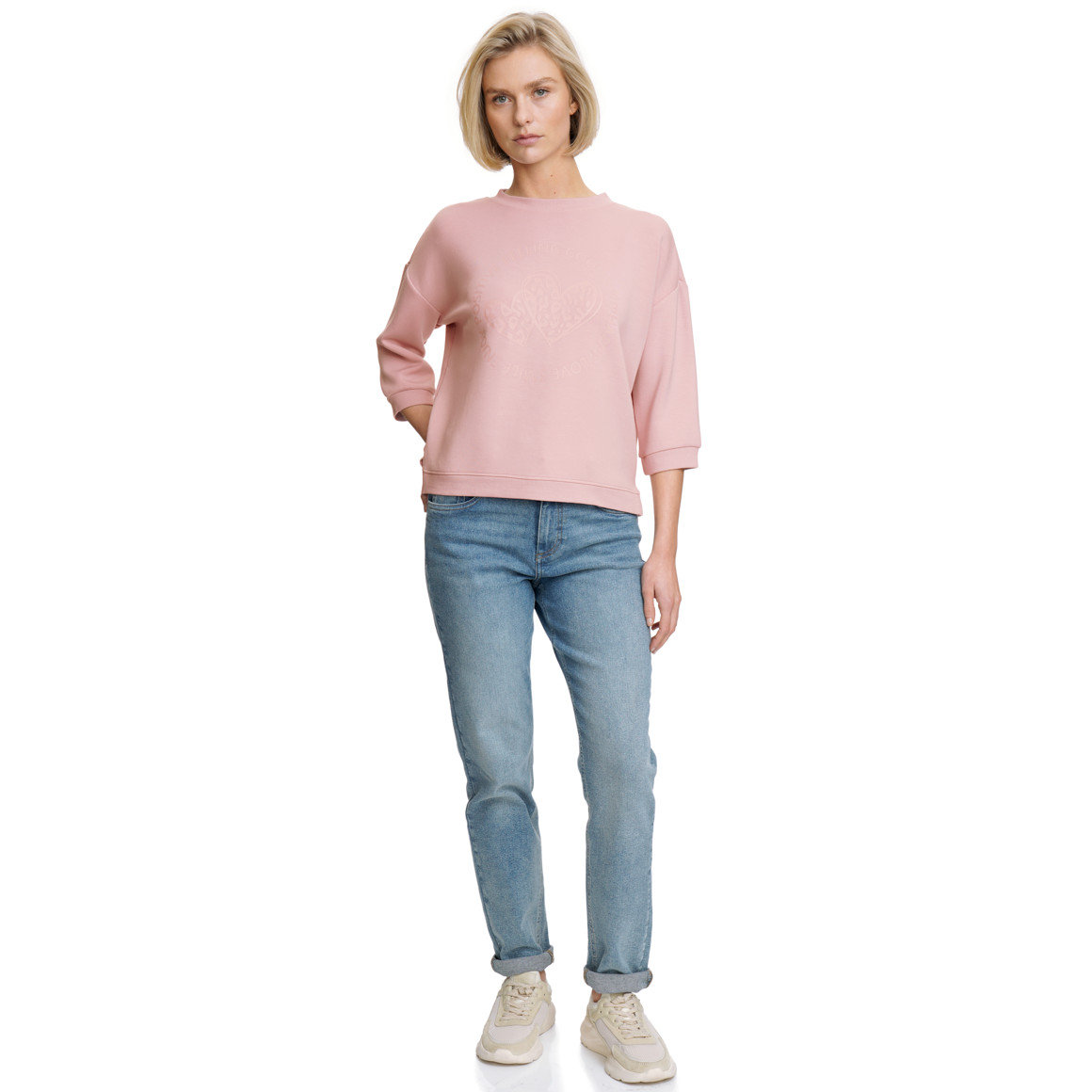 Damen Sweatshirt mit 3/4-Arm