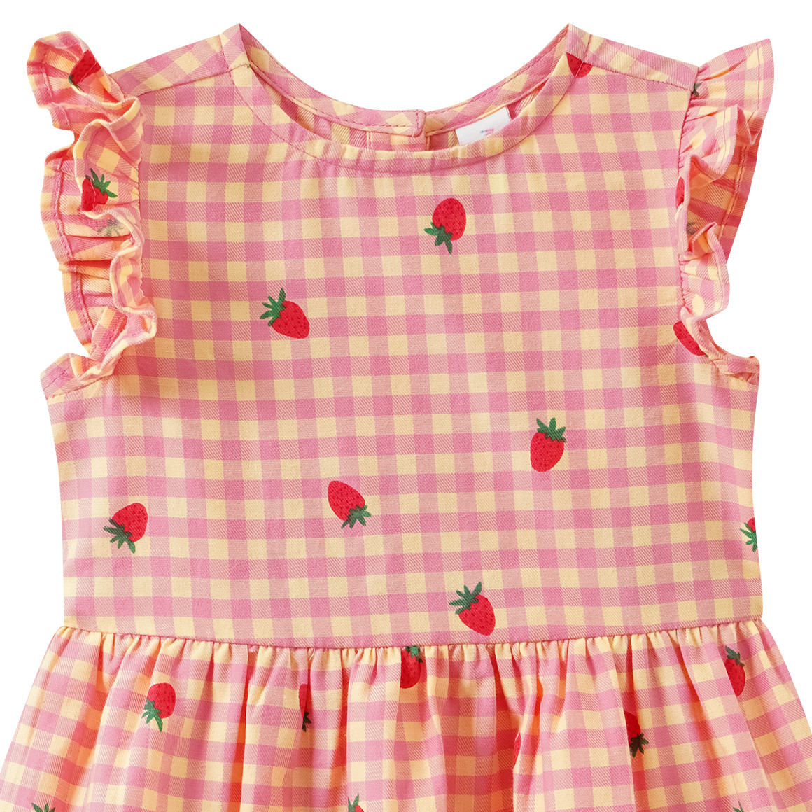 Baby Kleid mit Erdbeer-Print