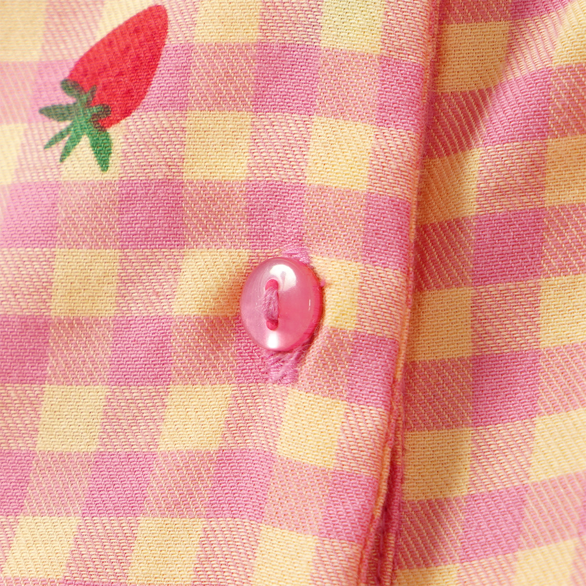 Babyblouse met aardbei print