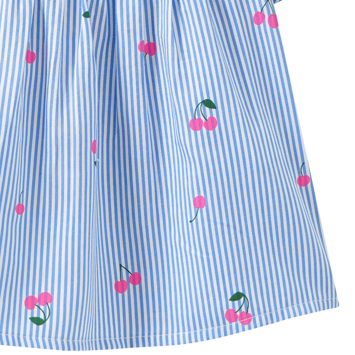 Babyblouse met kersenprint