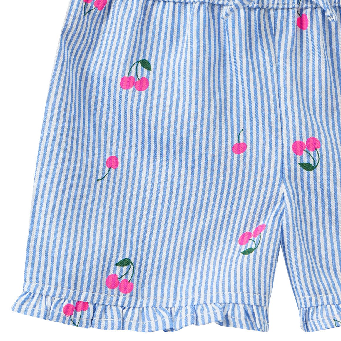 Baby Shorts mit Kirschen-Print