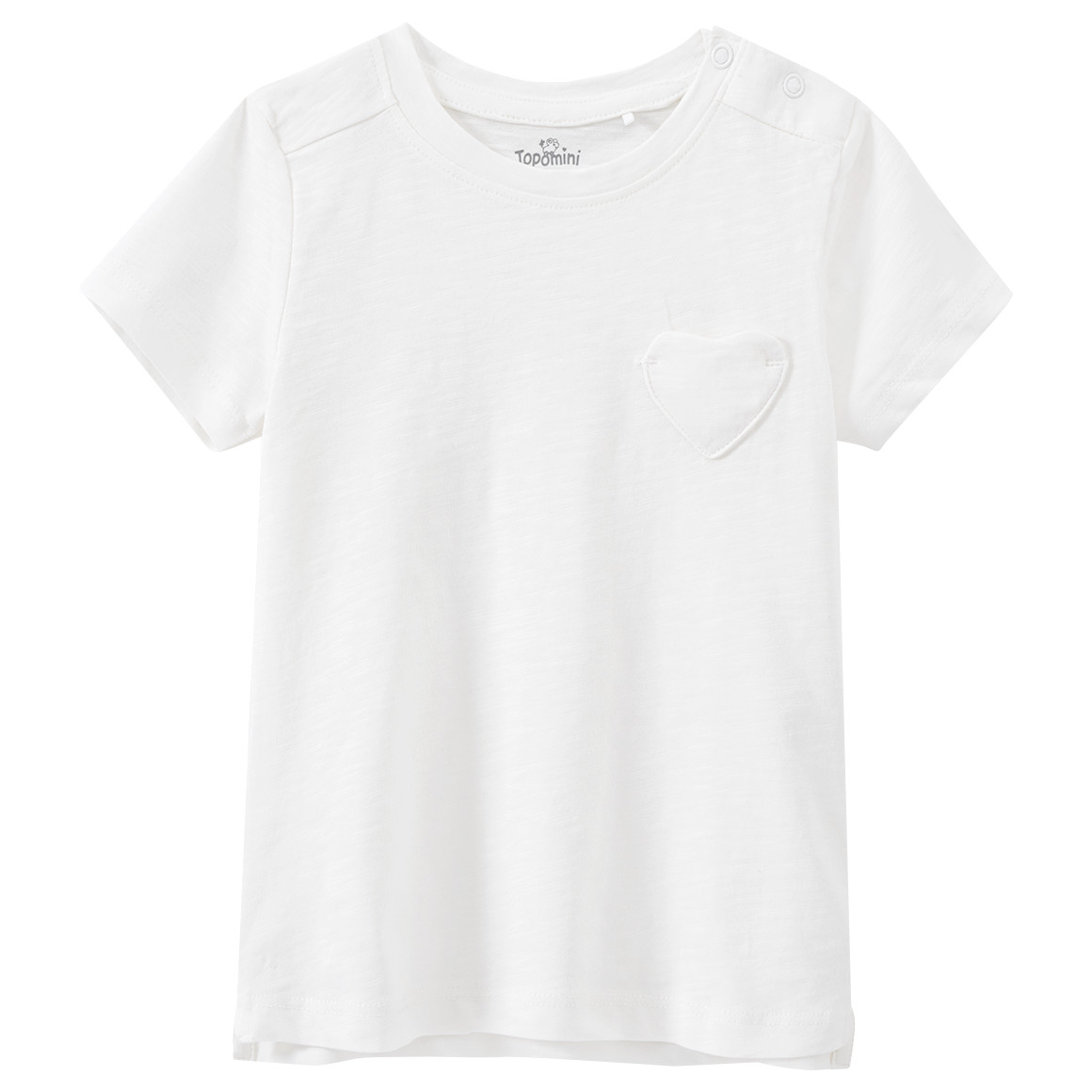Baby T-Shirt mit Herz-Tasche