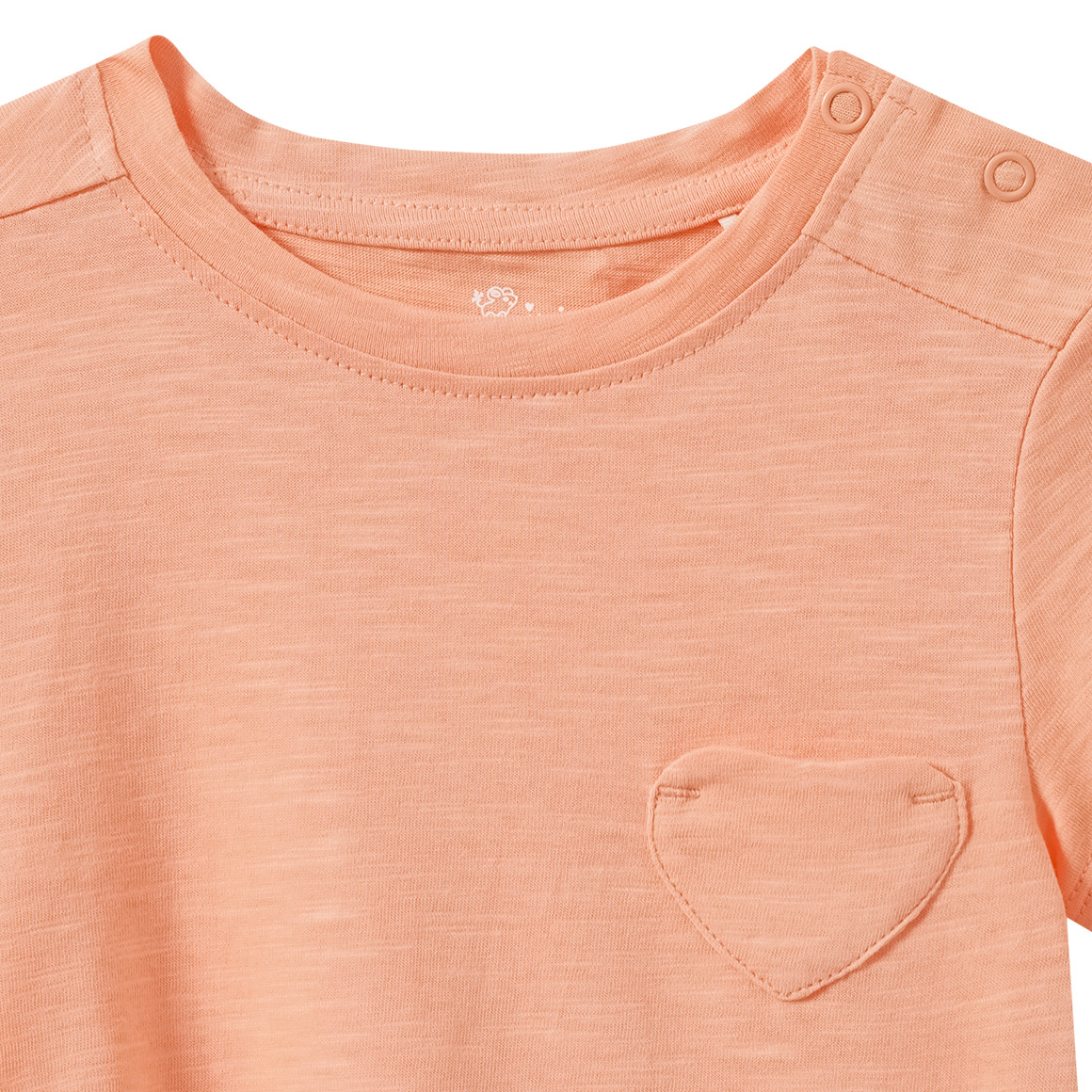 Baby T-Shirt mit Herz-Tasche