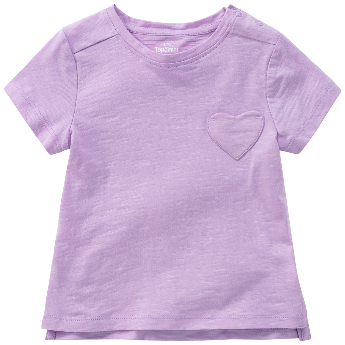 Baby T-Shirt mit Herz-Tasche
