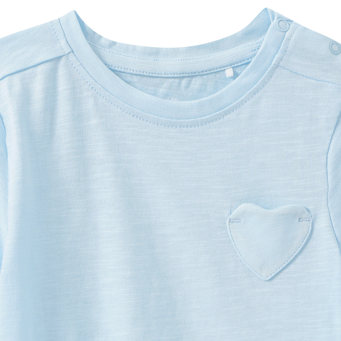 Baby T-Shirt mit Herz-Tasche