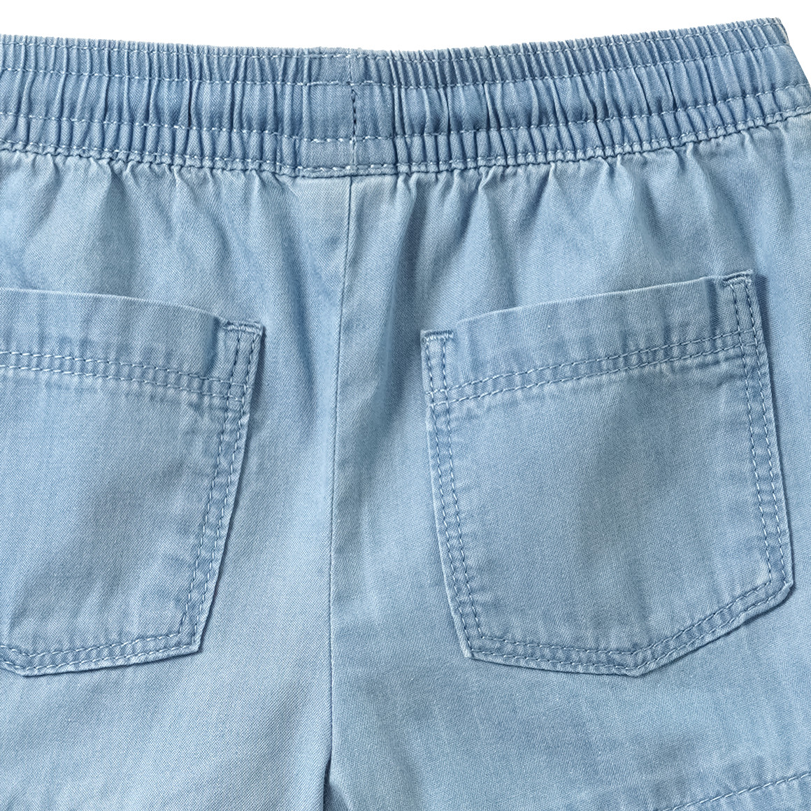 Baby Shorts in Denim-Optik