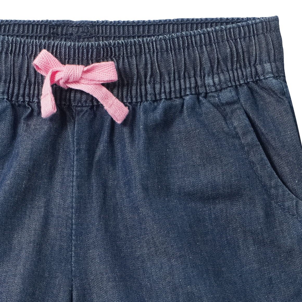 Baby Shorts in Denim-Optik