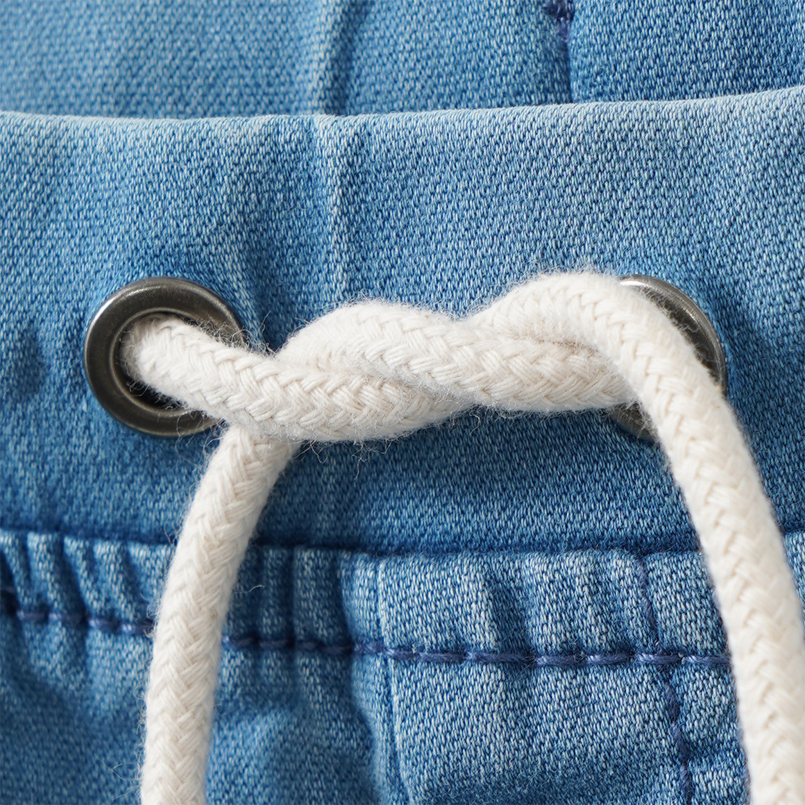 Baby Jeansshorts mit Tunnelzug