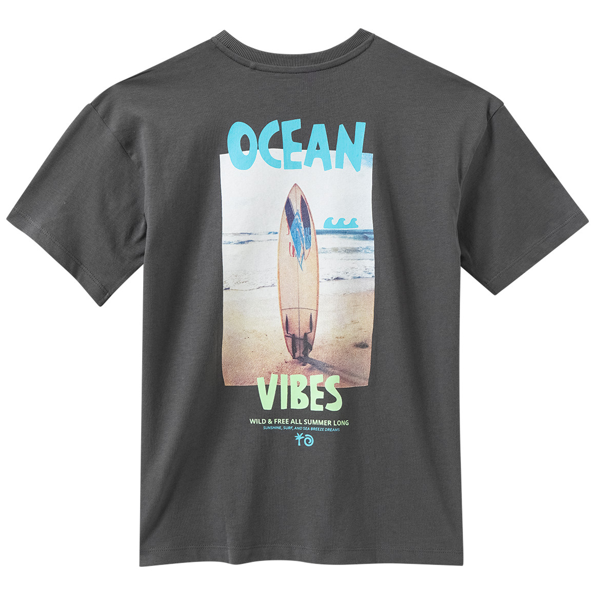 Jungen T-Shirt mit Foto-Print