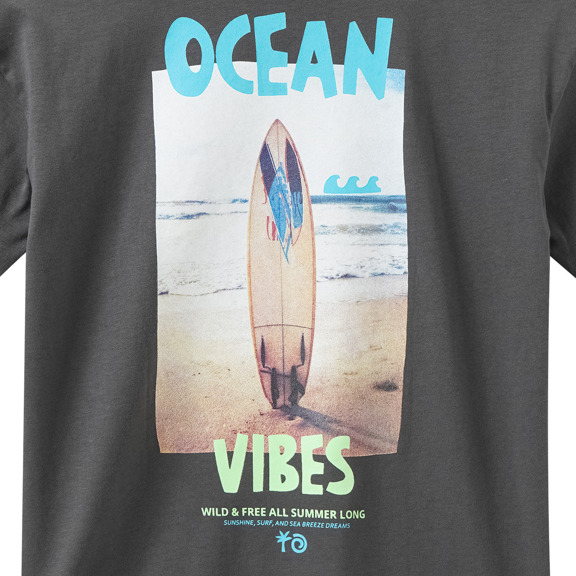 Jungen T-Shirt mit Foto-Print