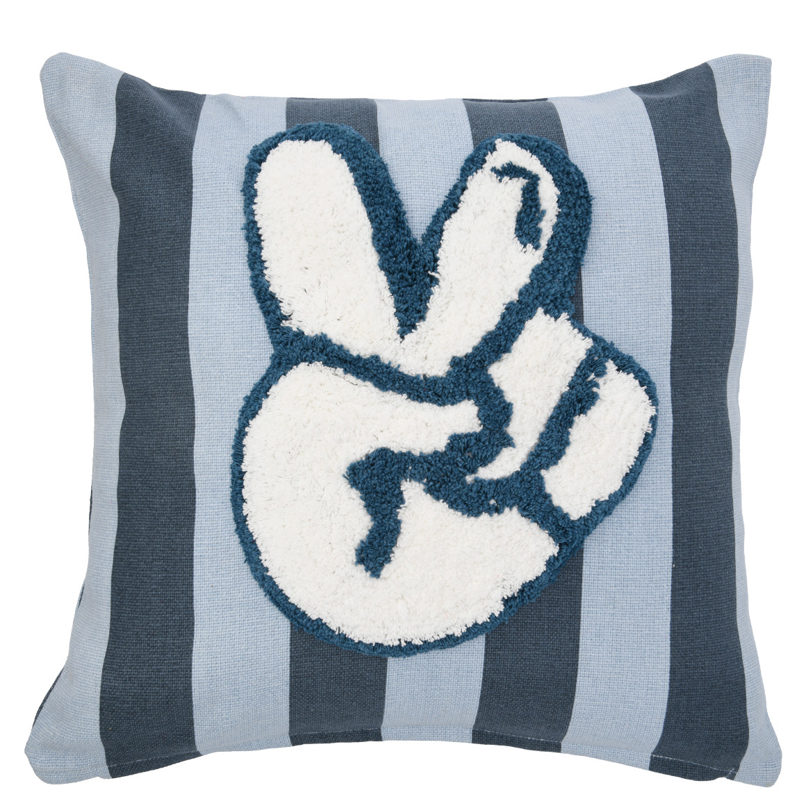 Kissenhülle mit getuftetem Motiv