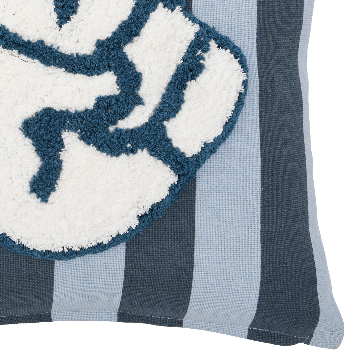 Kissenhülle mit getuftetem Motiv