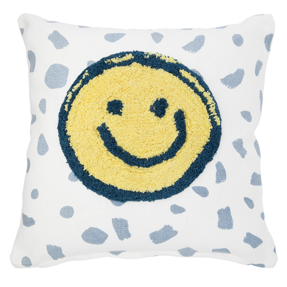 Kissenhülle mit getuftetem Motiv