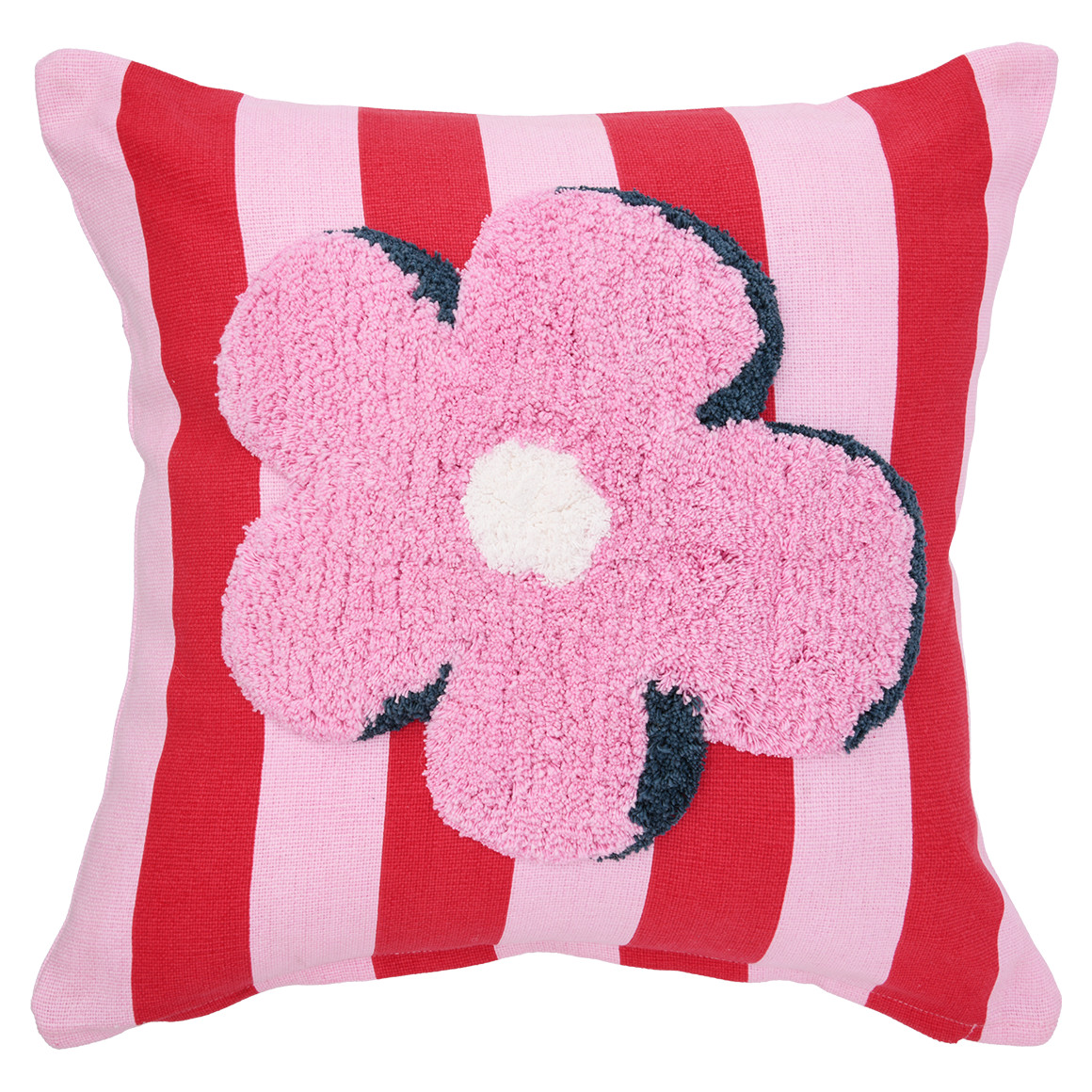 Kissenhülle mit getuftetem Motiv