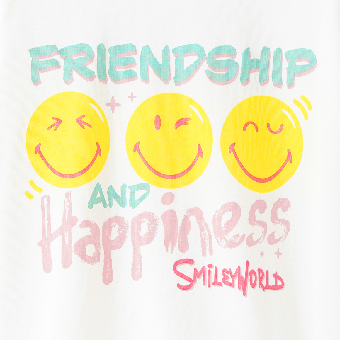 SmileyWorld T-Shirt mit großem Print