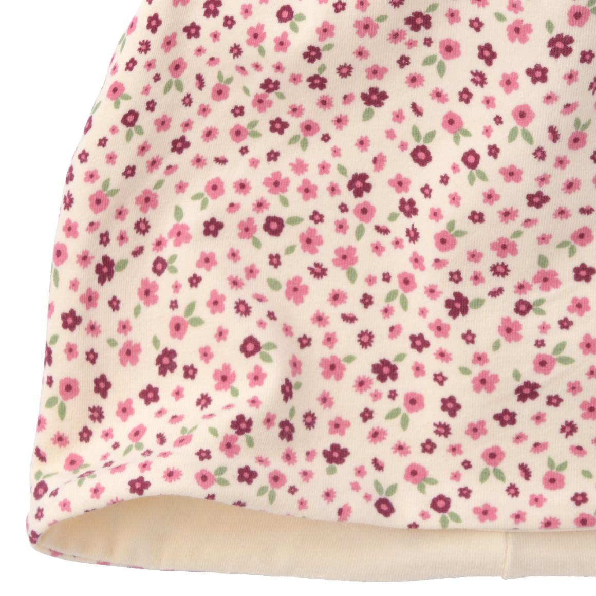 Mädchen Mütze mit Blümchen