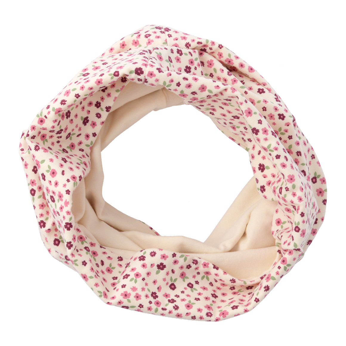 Mädchen Snood mit Blümchen