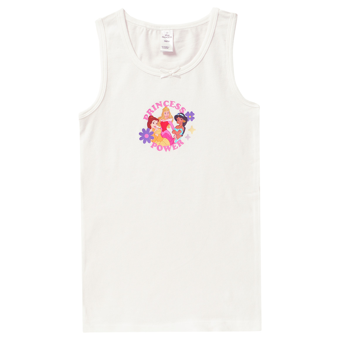 3 Disney Prinzessin Unterhemden mit Prints