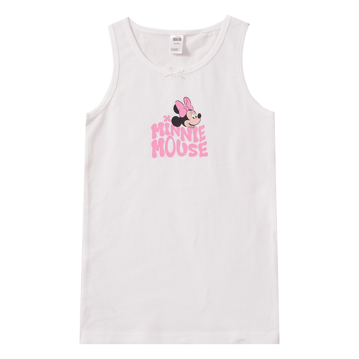3 Minnie  Maus Unterhemden mit Prints