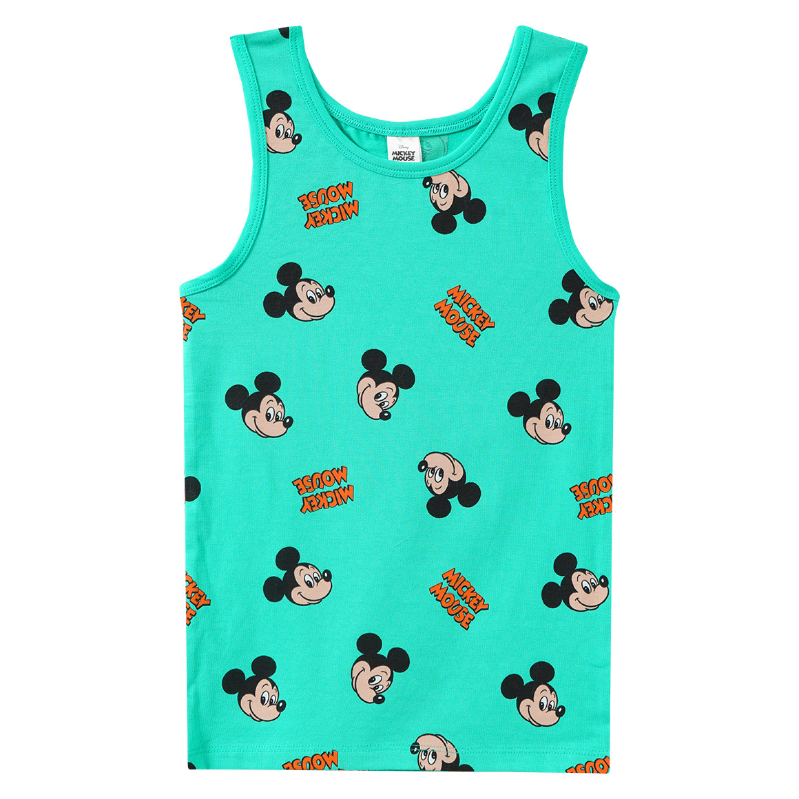 3 Micky Maus Unterhemden mit Prints